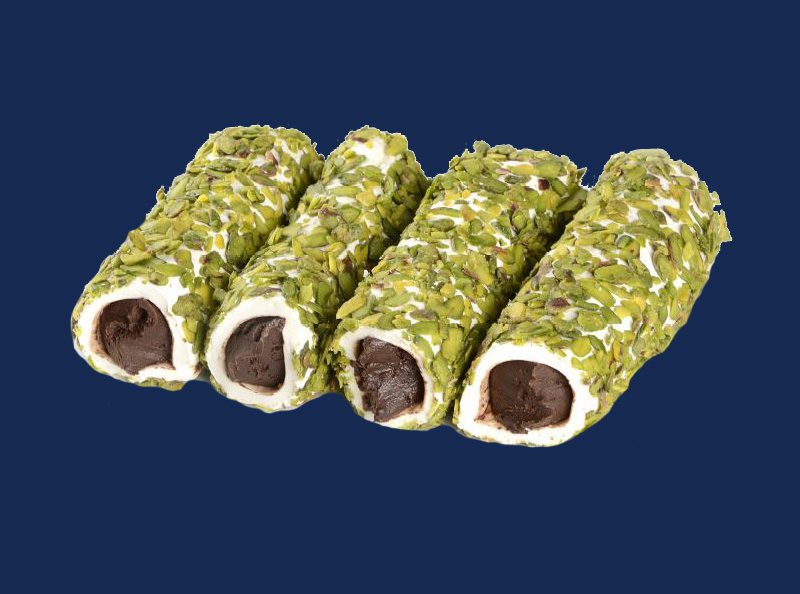 Rachatłukum w którym znajdziemy pistacje. Do doprawienia możemy wykorzystać cytryny lub pomarańcze 