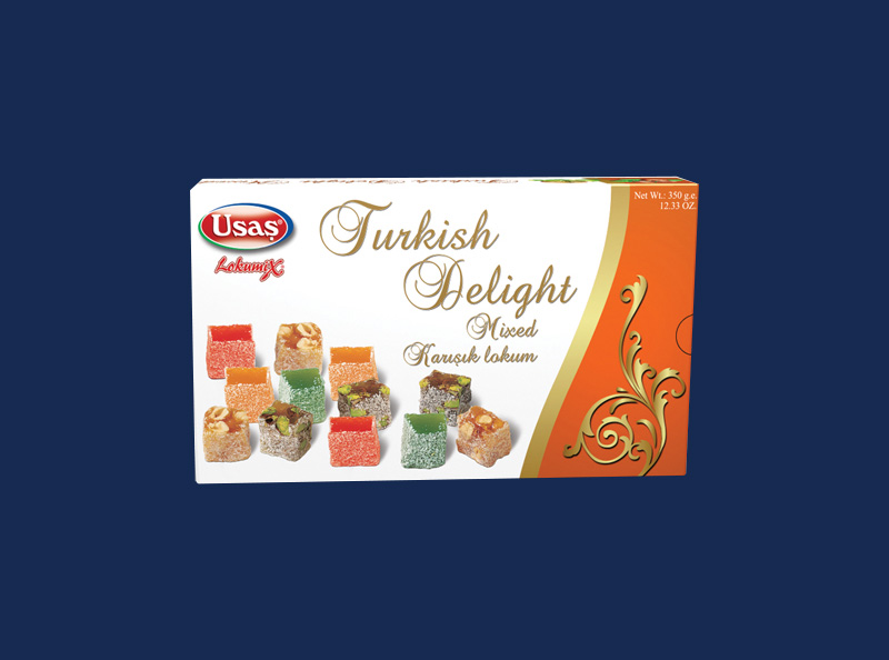 Turkish delight wieloowocowe z pistacjami i orzechami laskowymi