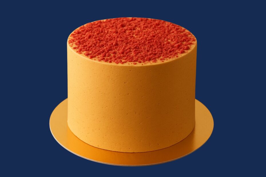 chałwa arachidowa z truskawkami