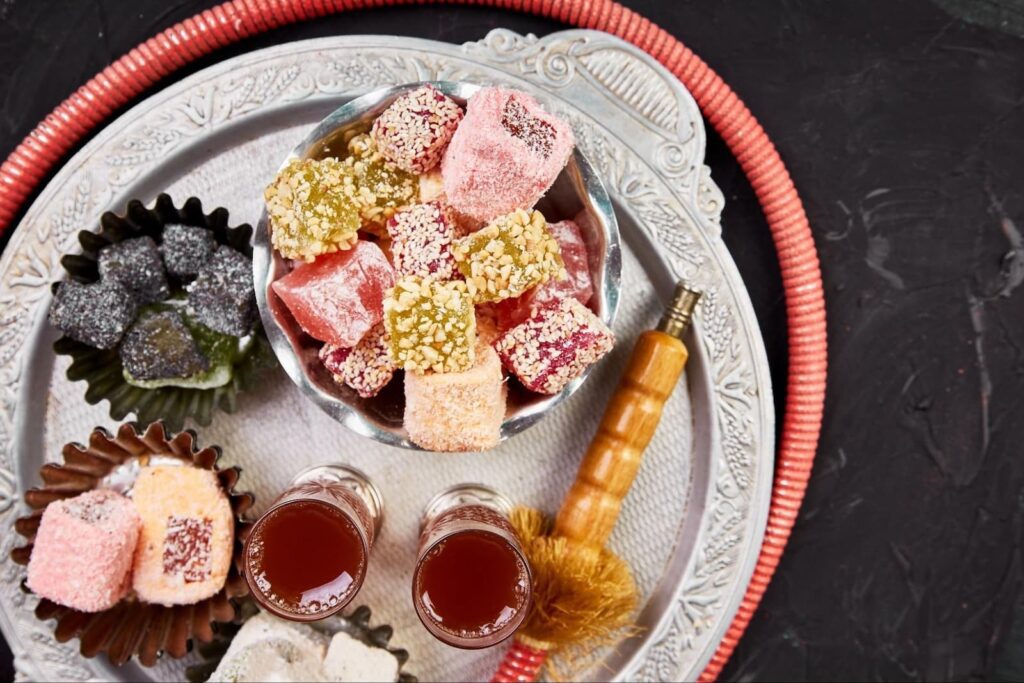 rachatłukum w różnych wariantach